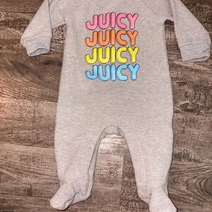 Juicy Couture Gray Kids One Piece